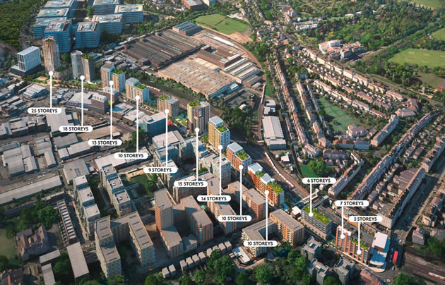 Overview of the Bollo Lane scheme