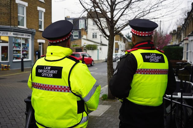 LET officers on patrol in Brackenbury Village