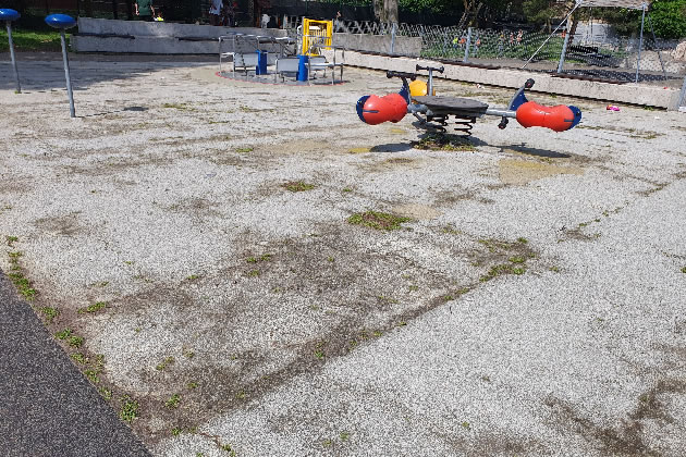 Both Ms Wallop and Ms Johnson said 'dead space' was an issue at play spaces in the borough