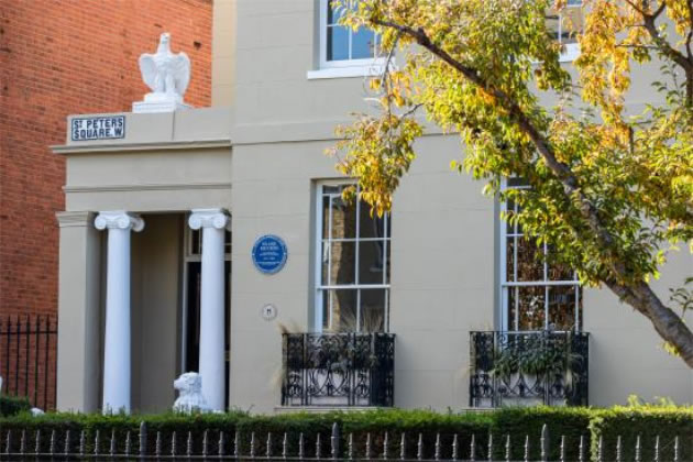 Number 22 St Peter&rsquo;s Square in Hammersmith is the former office and studios of Island Records